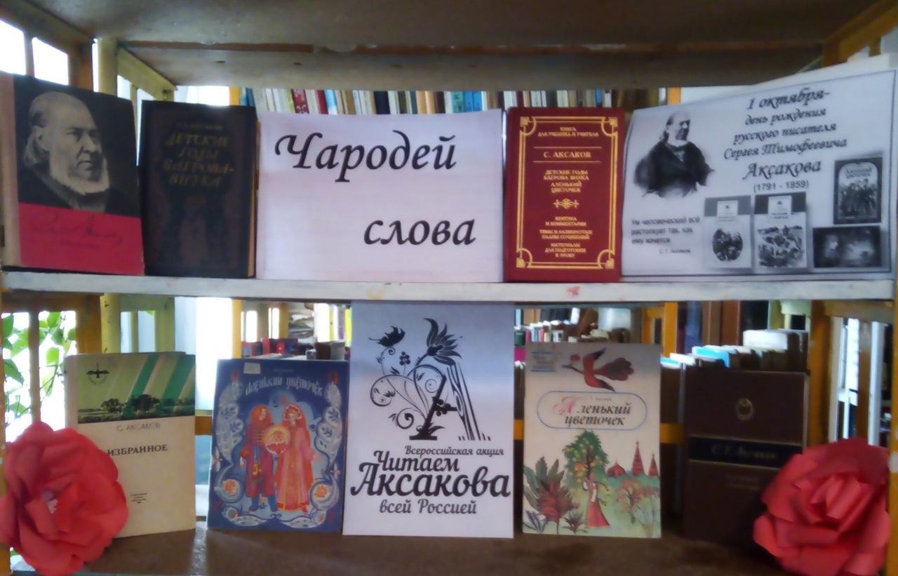 Аксаков выставка в библиотеке